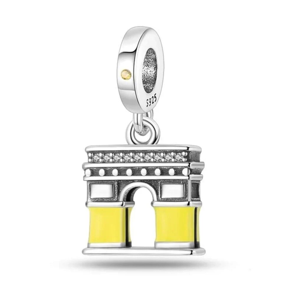NWOT France L’Arc de Triomphe World Series Pandora FIT Silver Charm